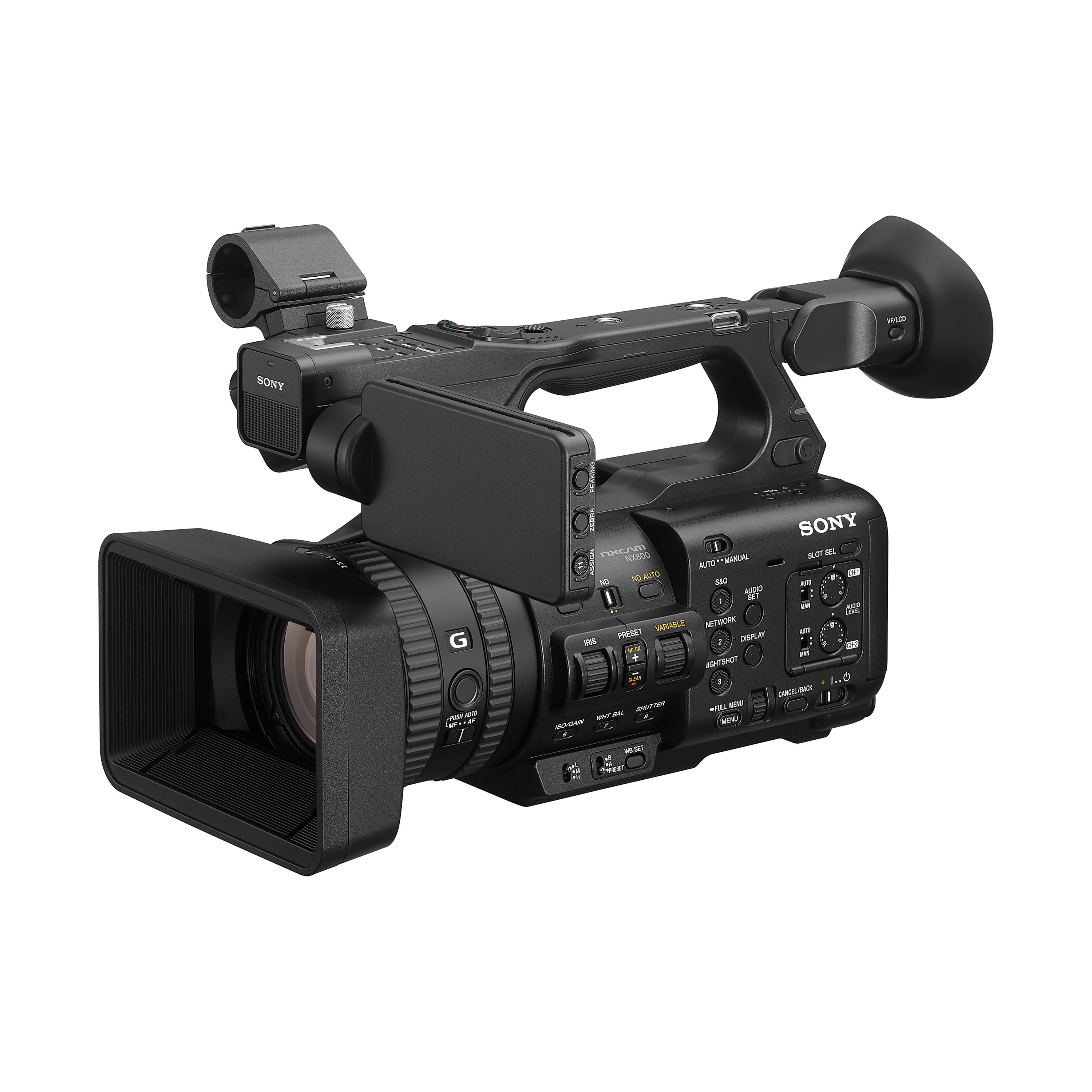 HXR-NX800 4K 1-CMOS 1” Sensor NXCAM Camcorder