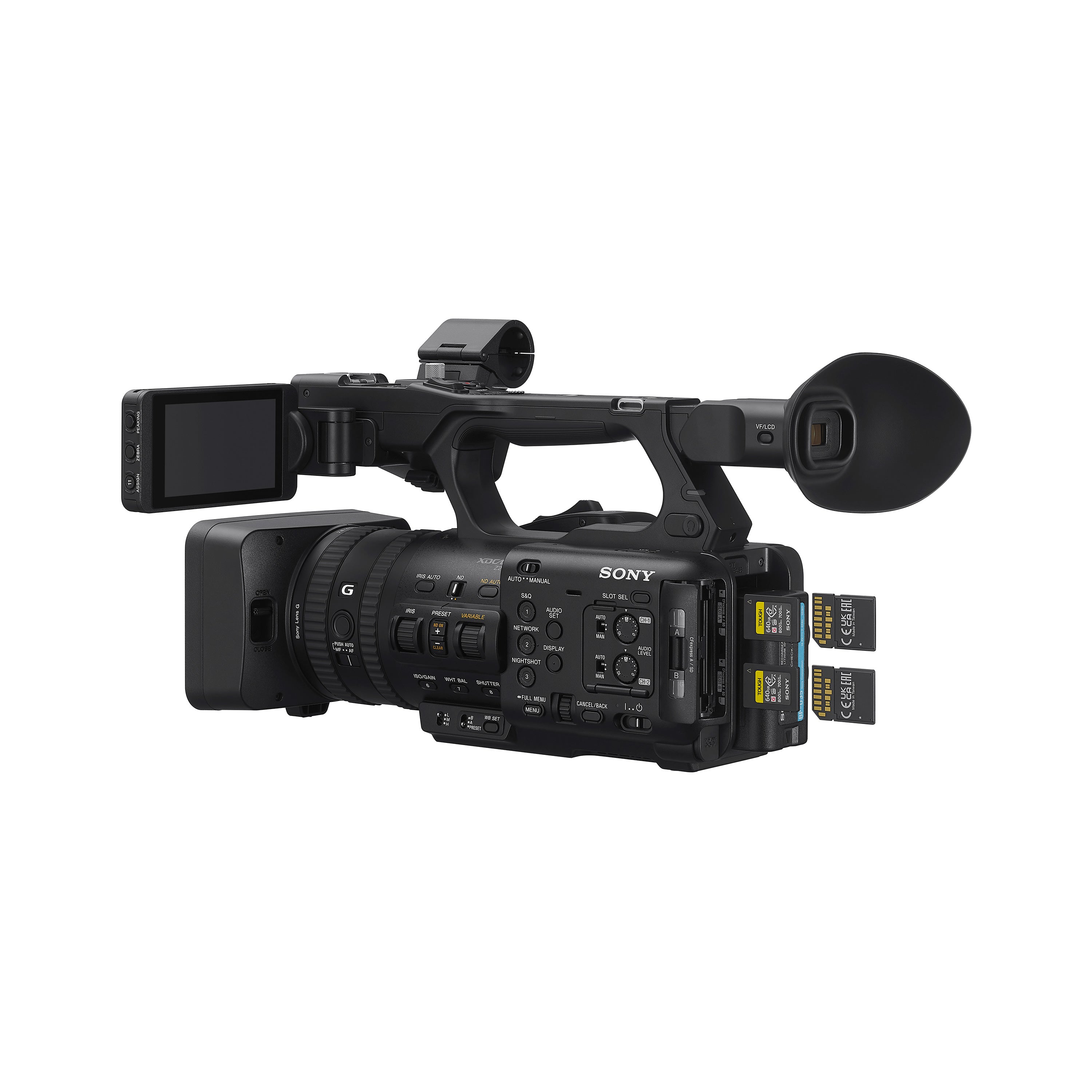 PXW-Z200 4K 1-CMOS 1” Sensor XDCAM Camcorder