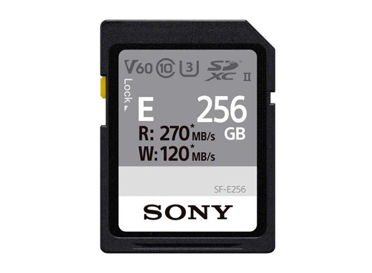 256GB SF-E Series UHS-II SDXC Memory Card