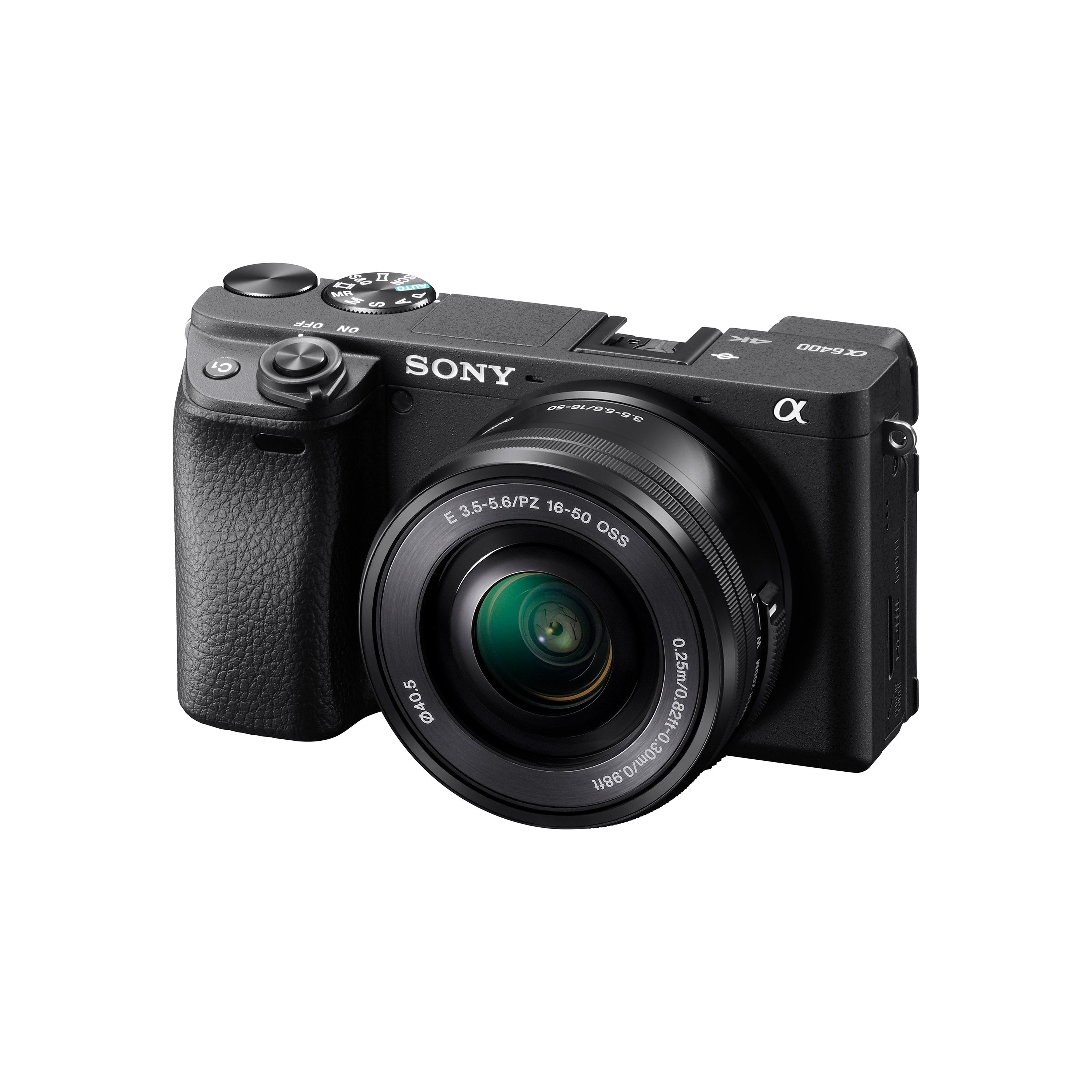Alpha 6400 Premium Digital E-mount APS-C Camera Kit with 16-50mm Lens  (Black)