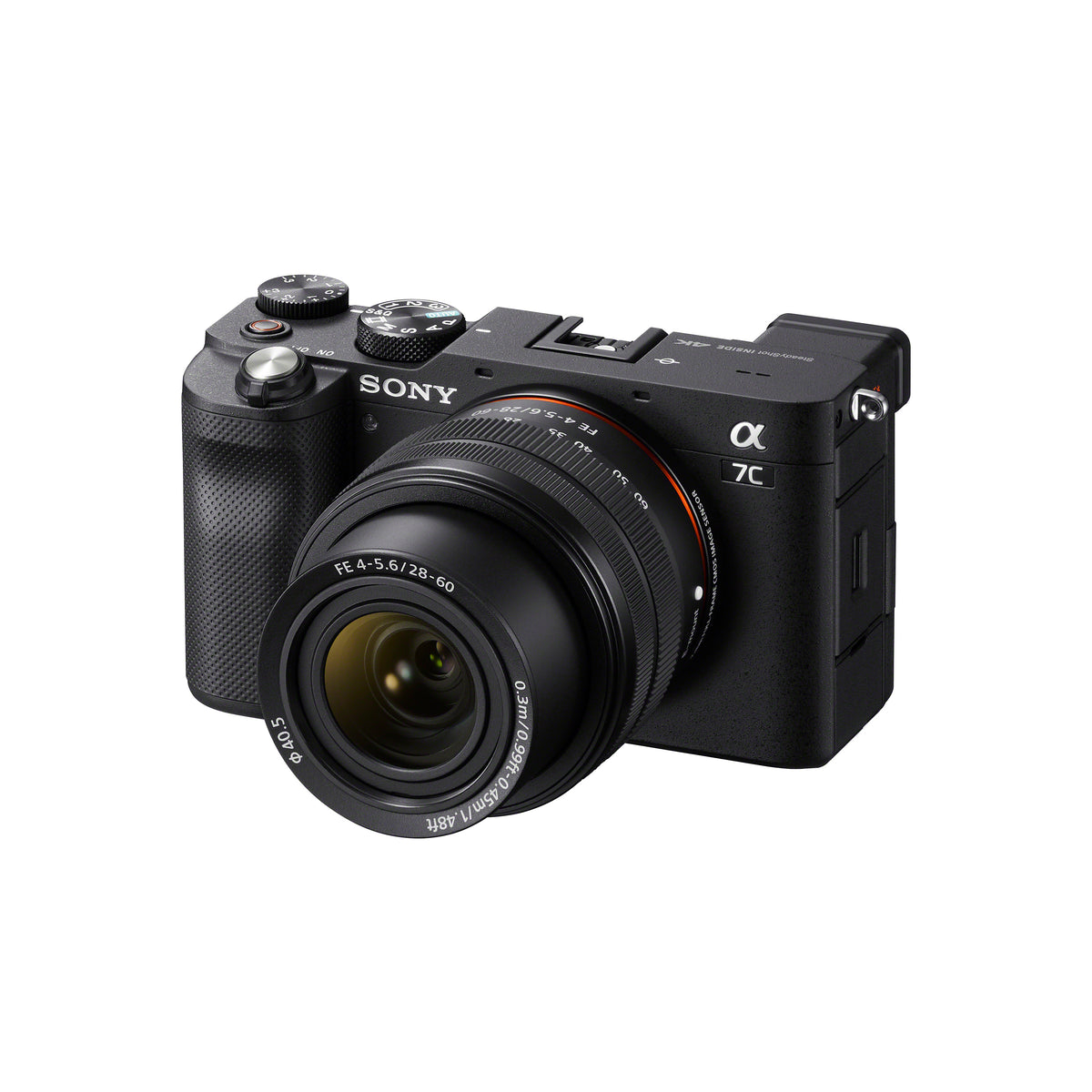 a7C Compact full-frame camera with 28-60mm Lens (Black) — The